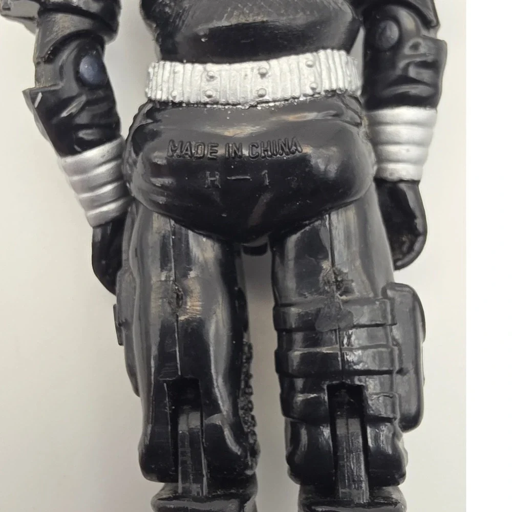 G.I. Joe Snake Eyes Figure 3.75in Black Fair 1989 Version 3 Commando